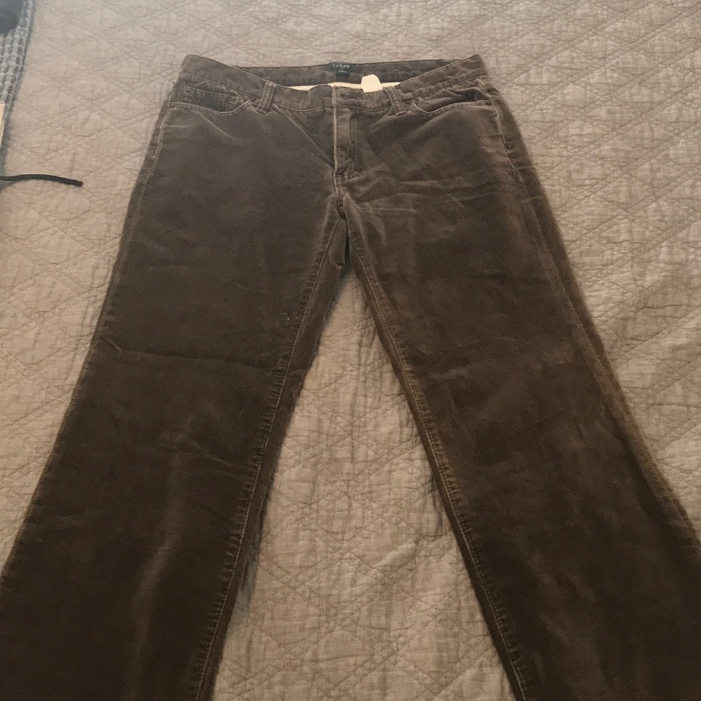 J. Crew women’s fine corduroy bootcut pants
